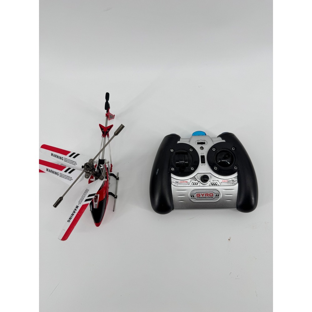 Syma S107G RC Helicopter Red 3 Channel Gyro Stabilized Remote Control